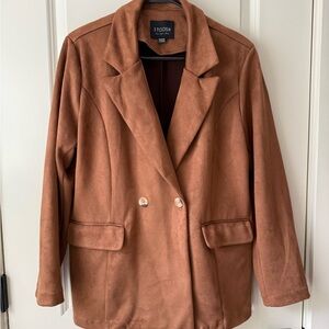 Stoosh Women's Tan Blazer Jacket
